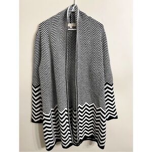 Lineamaglia sweater open front cardigan sweater wool blend